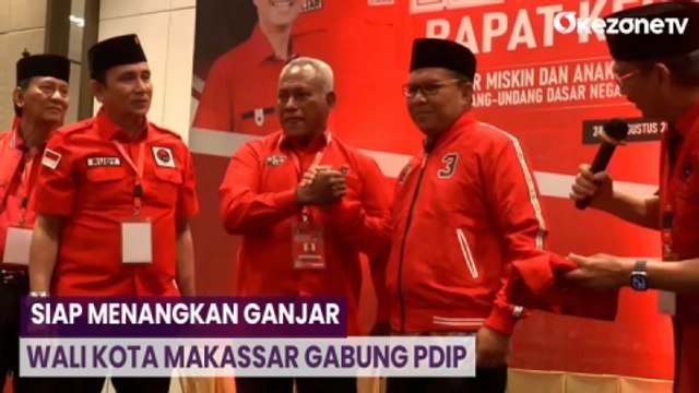 Wali Kota Makassar Danny Pomanto Resmi Gabung PDIP, Siap Menangkan Ganjar