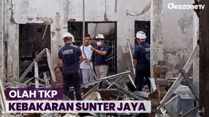 Download Video: Olah TKP Kebakaran yang Tewaskan Satu Keluarga di Sunter Jaya, Ini Hasilnya