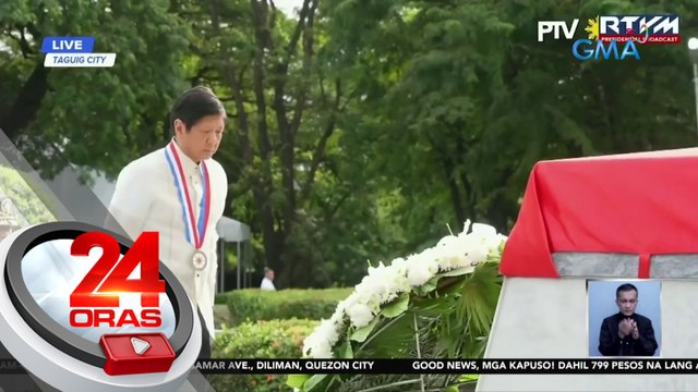 Mga bayani ng kasaysayan, pati mga hindi kilala at mga Pilipinong inspirasyon, binigyang pugay | 24 Oras