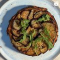 Recette de la tarte tatin aux aubergines de Cyril Lignac