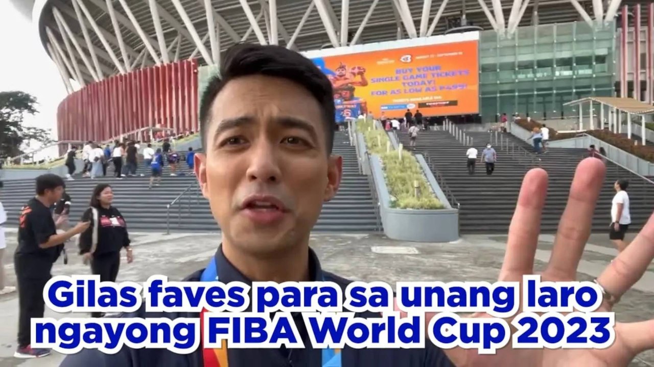 Gilas faves para sa unang laro ngayong FIBA World Cup 2023!