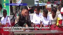 Hadir di Tengah Anak-Anak Kenyam, Pasukan Pandawa Tebar Kebaikan di Tanah Papua