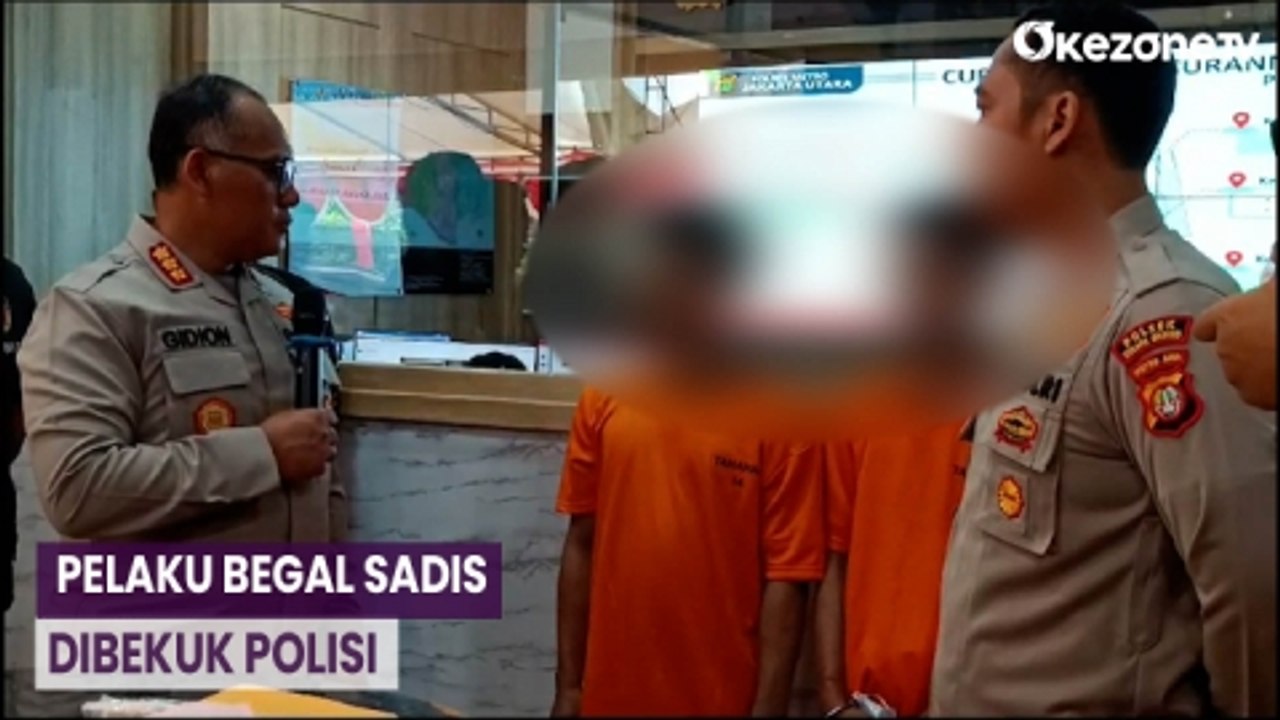 Puluhan Kali Beraksi, Dua Pelaku Begal Sadis di Jakut dan Jaktim Dibekuk Polisi