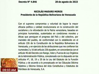 En Gaceta Oficial se designa nueva Junta Directiva de PDVSA