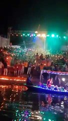 सावन मास के आ​खिरी सोमवार पर खारुन तट पर महाआरती