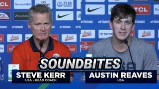 Team USA Head Coach Steve Kerr and Austin Reaves | Soundbites