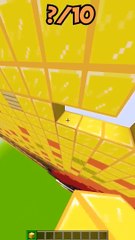 Funny cartoon characters pixel in Minecraft #shorts #minecraft