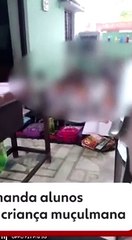 Professora indiana é investigada após incentivar agressão contra criança muçulmana
