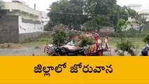 సూర్యాపేట: జిల్లా కేంద్రంలో భారీ వర్షం