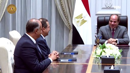 السيسي يستقبل الرئيس التنفيذي لشركة بريتيش بيتروليوم ويتابع التقرير السنوي لصندوق تكريم الشهداء