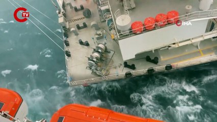 İspanya’da fırtına Yolcu gemisi yük gemisine çarptı