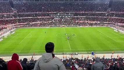 Nati Jota  en el Monumental