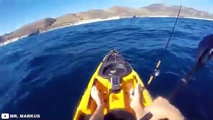 Crocodile Messes With The WRONG Fisherman...