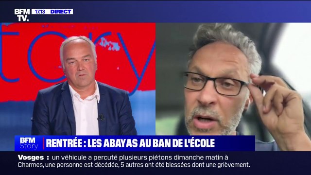 Iannis Roder (Fondation Jean-Jaurès): Les jeunes filles qui portent des abayas, a priori, elles pratiquent une religion particulière, donc ce vêtement tombe sous le coup de la loi