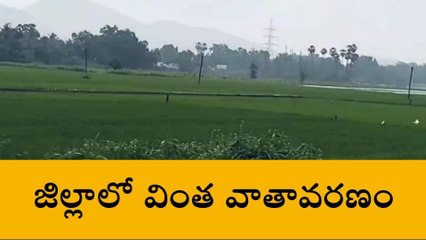 విజయనగరం: జిల్లాలో వింత వాతావరణం