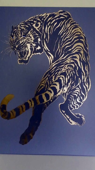 Gold tiger