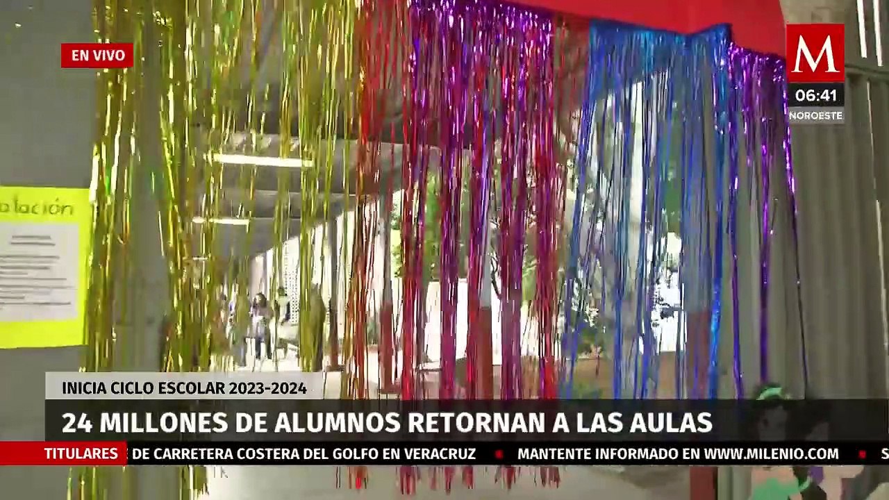Con aplausos y Rock and Roll, alumnos de primaria comienzan el ciclo escolar en alcaldía Cuauhtémoc