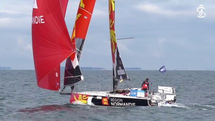 La Solitaire du Figaro Paprec 2023 : LUNDI 28/08/2023 - GUILLAUME PIROUELLE -