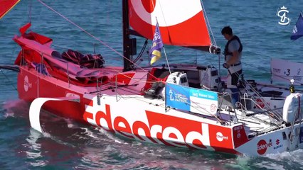 La Solitaire du Figaro Paprec 2023 : LUNDI 28/08/2023 - BASILE BOURGNON  EDENRED