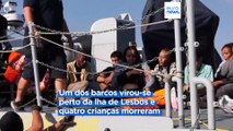 Nova tragédia em dois naufrágios de barcos a caminho da Grécia