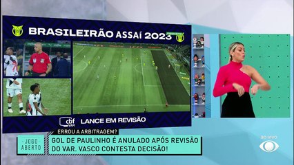 Debate Jogo Aberto: Arbitragem errou em Palmeiras x Vasco?