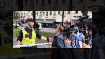 İsveç'te Kur'an-ı Kerim Yakılmasını Protesto Eden Pakistanlıya Polis Müdahalesi