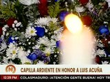 Min. Yván Gil recuerda al luchador social y revolucionario Luis Acuña en Capilla Ardiente