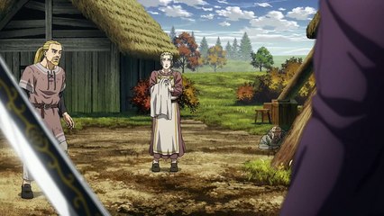 Arnheid Begs Snake Not To Kill Gardar - Vinland Saga Season 2 [English Dub]