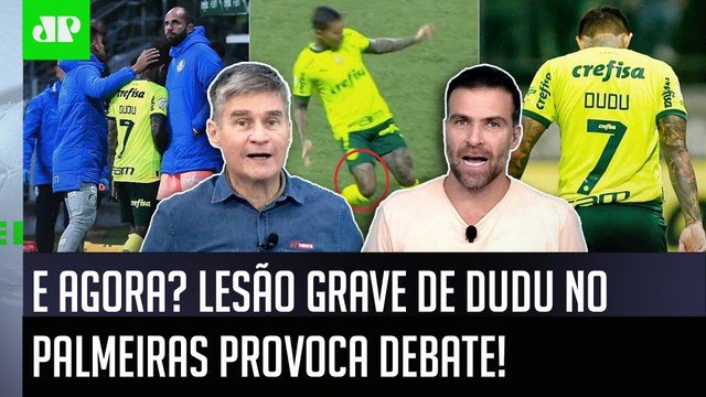 Gente, o Dudu TÁ FORA DA TEMPORADA! Pra mim, o Palmeiras agora... LESÃO SÉRIA GERA DEBATE!