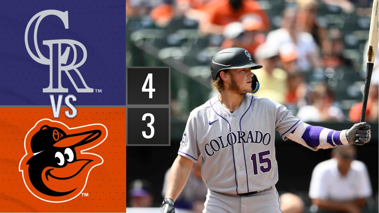 Resumen Rockies de Colorado vs Orioles de Balti...