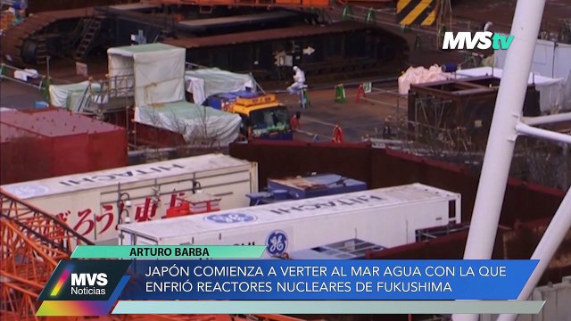 JAPÓN COMIENZA A VERTER AL MAR AGUA CON LA QUE ENFRIÓ REACTORES NUCLEARES DE FUKUSHIMA