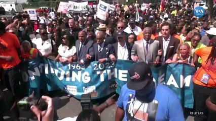 Martin Luther King’in "Bir Hayalim Var" konuşmasının 60’ıncı yıldönümü Washington’da kutlandı