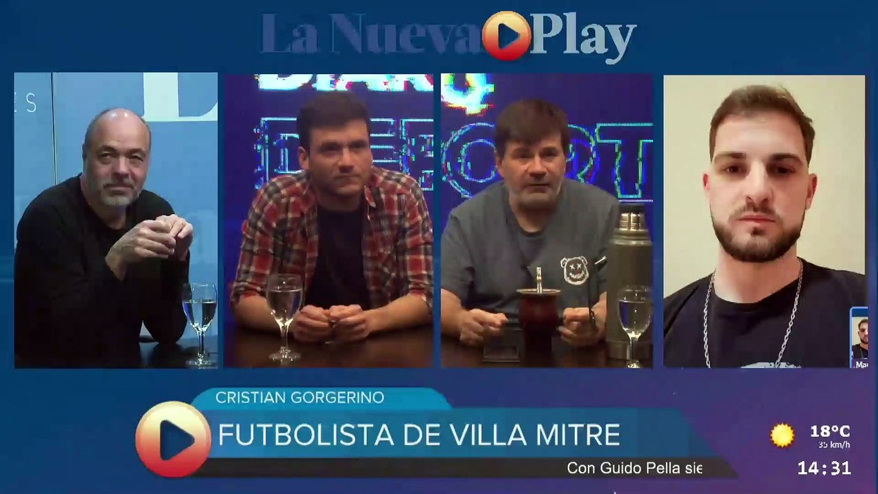 Diario Deportivo - 28 de agosto - Cristian Gorgerino