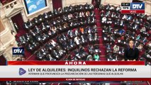 LEY DE ALQUILERES, INQUILINOS RECHAZAN LA REFORMA