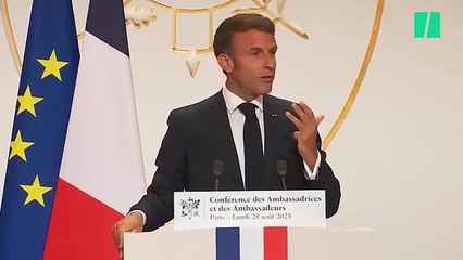Putsch au Niger : Macron apporte  le soutien de la France à Basoum,