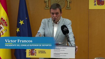 Francos (CSD): "Lo que espera la sociedad española es que la RFEF no dé otro espectáculo"