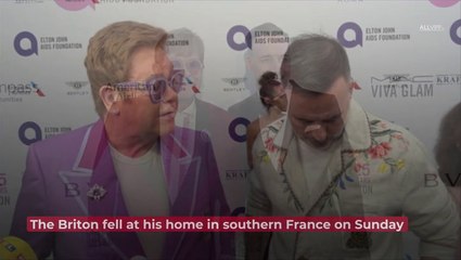 Oh No! Elton John Hospitalized After Fall