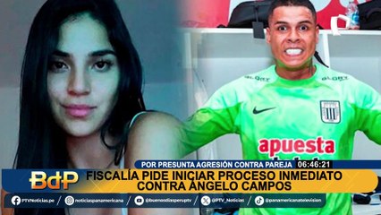 Ángelo Campos: PJ  programó para hoy audiencia de "proceso inmediato" contra arquero aliancista