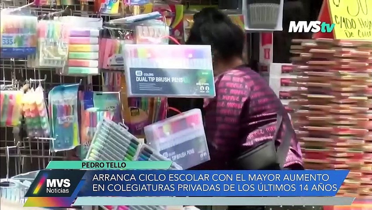ARRANCA CICLO ESCOLAR CON EL MAYOR AUMENTO EN COLEGIATURAS PRIVADAS DE LOS ÚLTIMOS 14 AÑOS