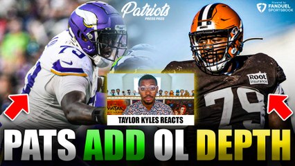 Patriots TRADE for OL Vederian Lowe and Tyrone Wheatley Jr. - Can They Play?