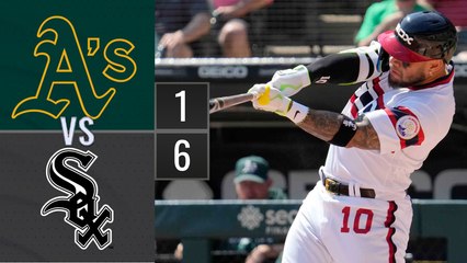Resumen Atléticos de Oakland Vs Medias Blancas de Chicago / 28-08-2023