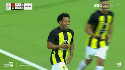 أهداف مباراة الوحدة 0 × 3 الاتحاد دوري روشن السعودي اهداف بنزيما