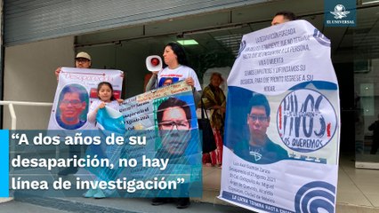 Tras desaparecer en un centro comercial, familiares exigen a la FGJCDMX localizar a Luis Axel
