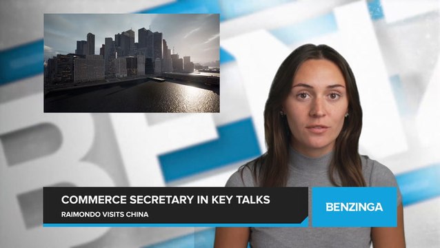 U.S. Secretary of Commerce Gina Raimondo Meets with Chinese Officials