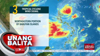 Bagyong #GoringPH, bukas posibleng dumaan malapit o mag-landfall sa Batanes; Bagyo na tatawaging "Hanna", posibleng babantayan na rin bukas - Weather update today as of 6:08 a.m. (August 29, 2023) | UB