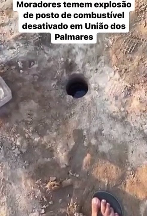 moradores tem medo de explosão em posto de comb...
