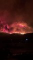 Eagle Bluff Wildfire Burns Near Osoyoos, British Columbia