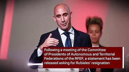 Breaking News - Spanish FA demand Rubiales' resignation