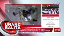 Dalawang naka-motorsiklo na sinita dahil walang helmet, nahulihan ng baril at bolt cutter | UB