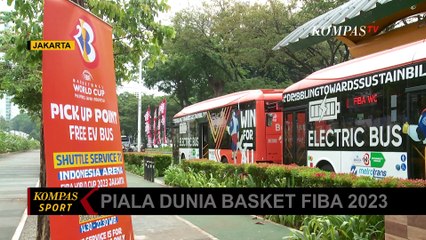 Penonton FIBA 2023 Dilarang Bawa Kendaraan ke Indonesia Arena, Ini Titik Penjemputan Shuttle Bus!